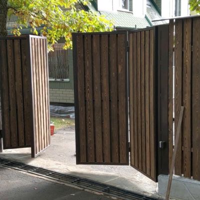 Купите и Закажите Ворота Гармошка: Лучшая Цена от 47609 руб, Установка под Ключ и Доставка в Солнечногорске и по Области